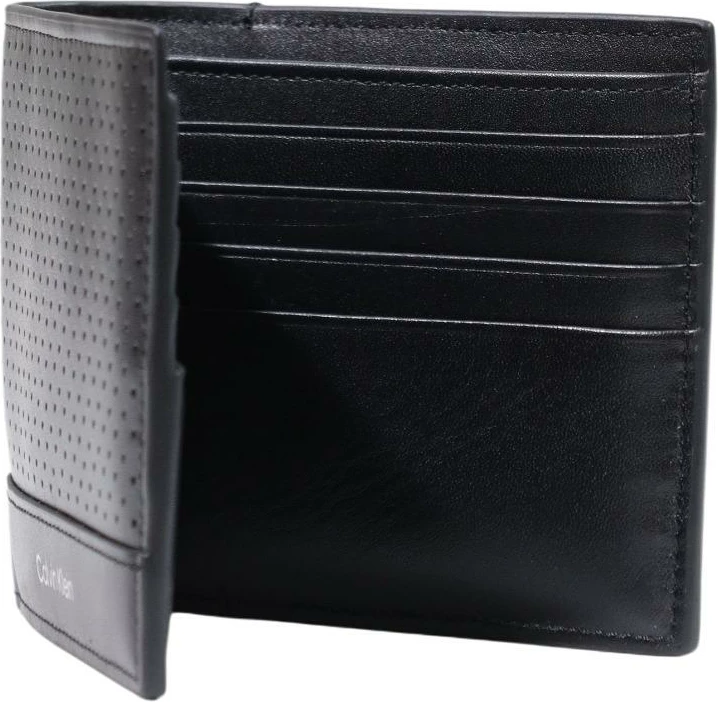 Portofol për meshkuj Calvin Klein LV04D1210G, i zi