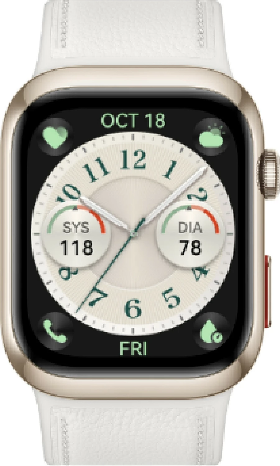 Smartwatch Huawei D2 (Luca-B10L), Bluetooth 5.2, NFC, e bardhë