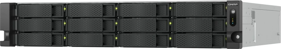NAS QNAP TS-h1277AXU-RP-R5-16G, 2U, 12 vende, AMD Ryzen 5 Pro, 16GB DDR5