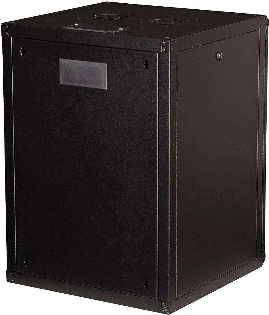Kabinet rrjeti ROLINE Pro 19" 16U, 600x600mm, derë xhami, muror, i zi
