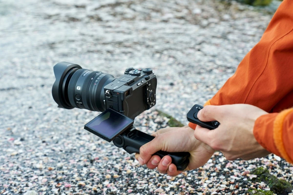 Tripod/Handypod Sony GP-VPT3, grip me kontrolla për kamera, i palosshëm, i zi