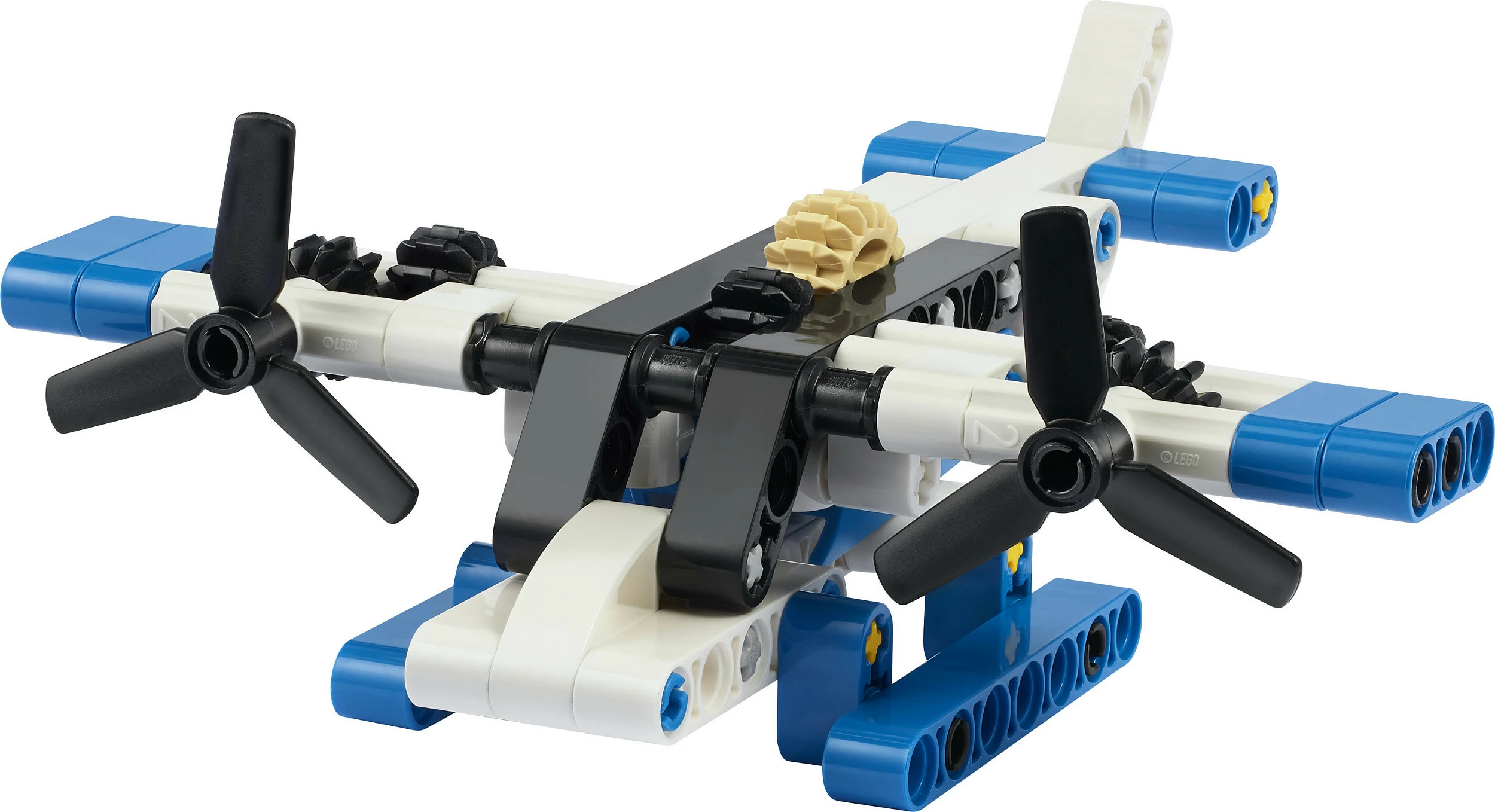Set ndërtimi LEGO Technic 30736 White Seaplane, 82 copë, 7+, shumëngjyrësh