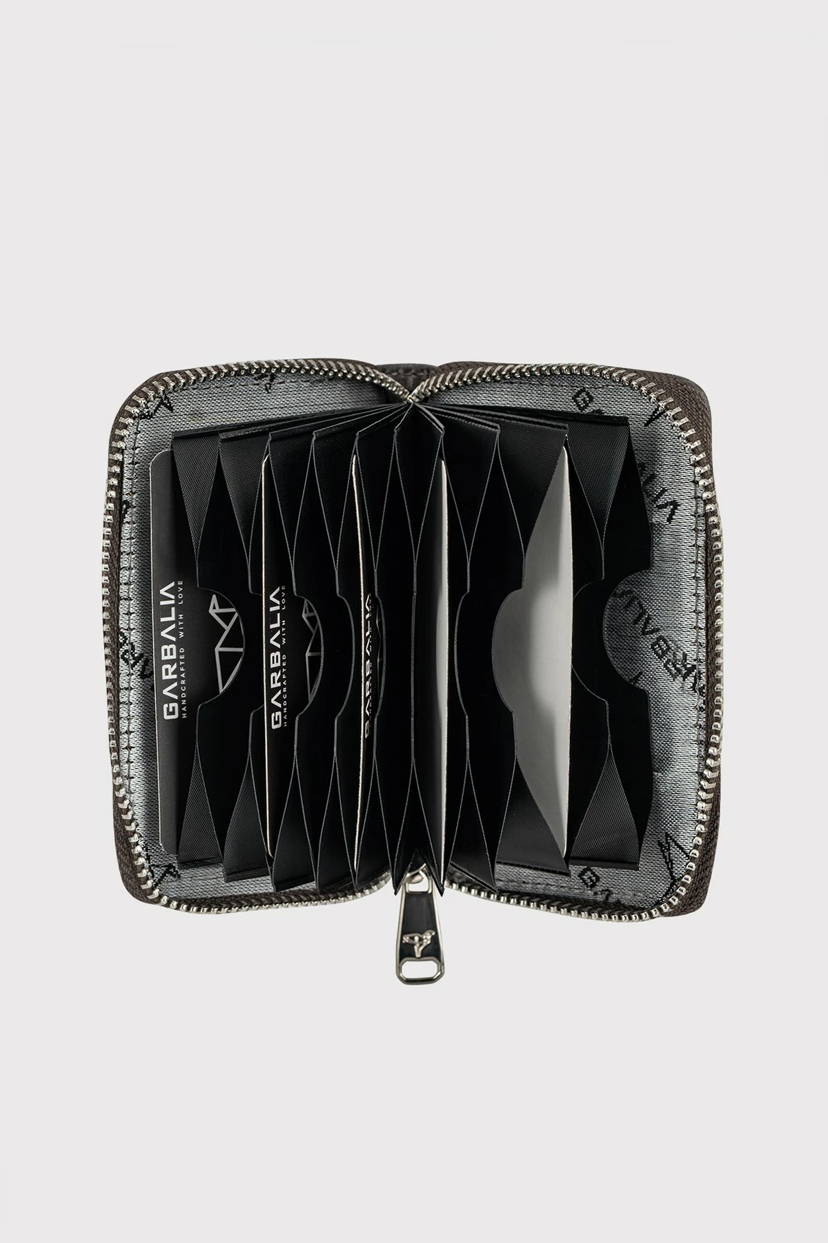 Mbajtës kartelash Zoozie Bags, Clovis, ngjyrë gri
