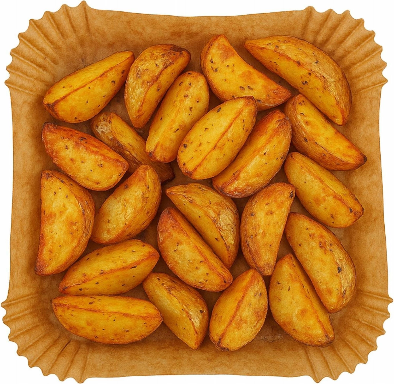 Insertë letre për air fryer Adler AD6732 20x20 cm, 100 copë, kafe