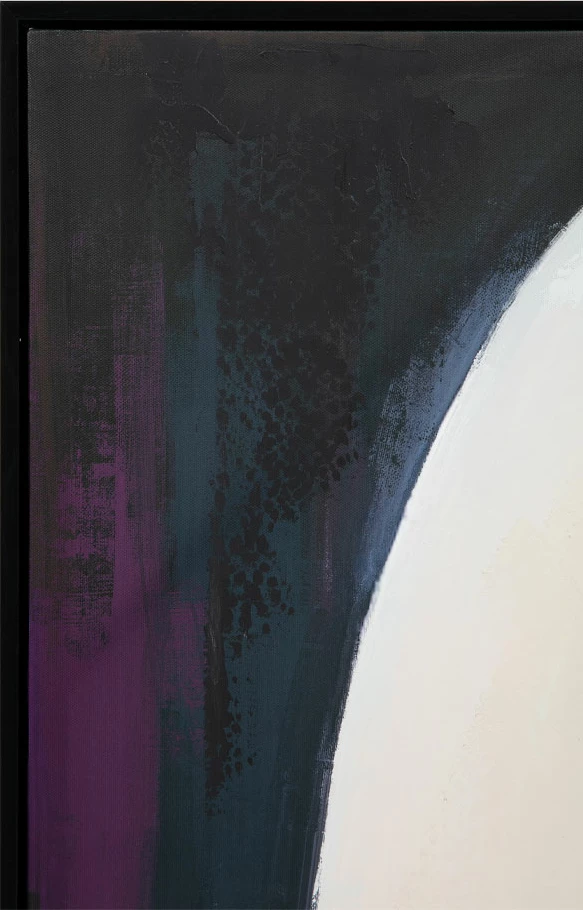 Pikturë dekorative DONNA SOGNA me kornizë, shumëngjyrëshe, dru i zi, 90x120x4cm