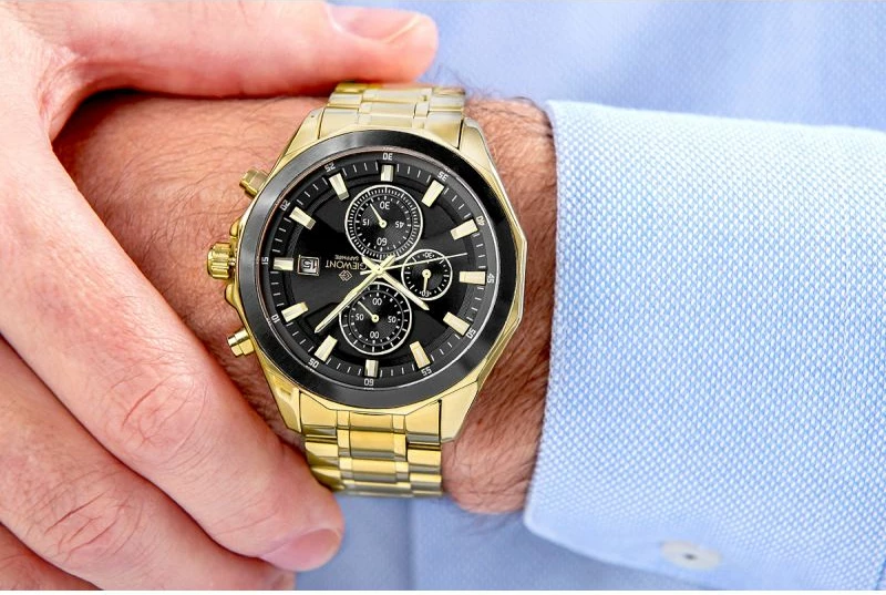 Orë dore për meshkuj Giewont, e zezë