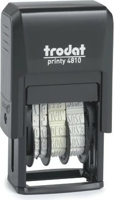 Datëstamp Trodat 4810 printy, vetëngjyrosës, e zezë