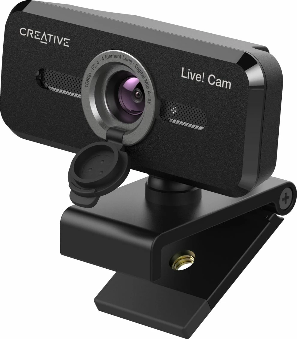 Webcam Creative Live! Cam SYNC 1080p V2 Full HD 1080p USB me mikrofon stereo, zezë