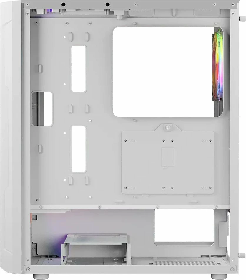 Kasë Logic Concept Aramis ARGB Midi Tower ATX/mATX, pa furnizim, e bardhë