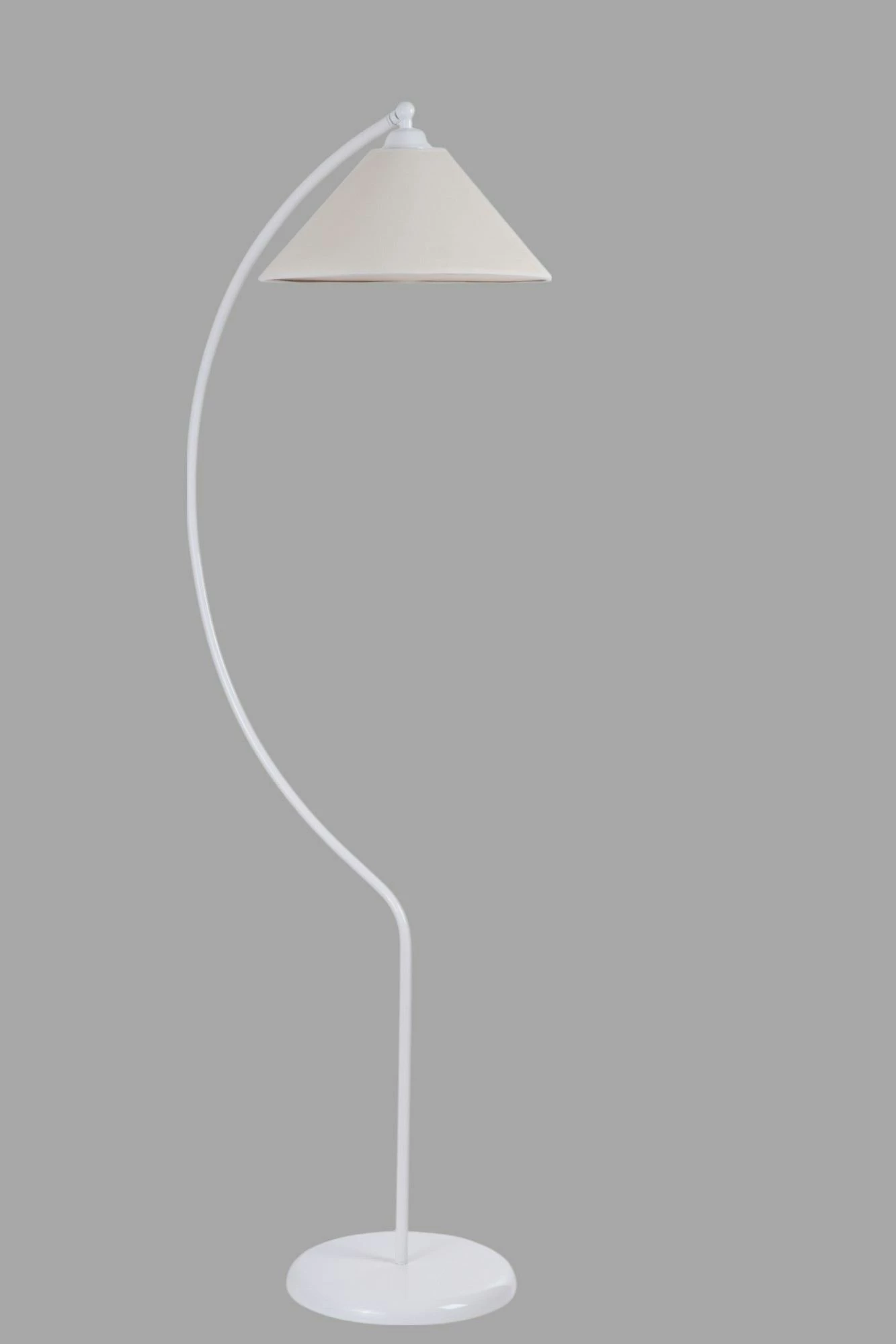 Llambë dyshemeje Opviq, krem dhe e bardhë, 150cm, 8951-10