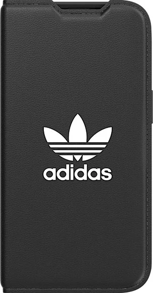 Mbështjellës Adidas OR Booklet Case Basic për iPhone 14, 6.1", i zi