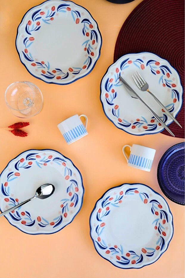 Set pjatash ëmbëlsirash (4 copë), Hermia Concept, FLY4PTPRS1157