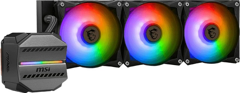 Ftohës i lëngshëm MSI MAG Coreliquid P360, 3 ventilatorë, ARGB, i zi