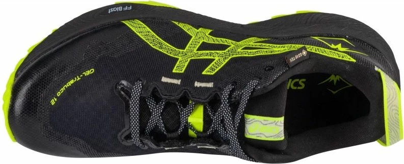Atlete për meshkuj Asics, të zeza dhe të gjelbra [Madhësia: 47]