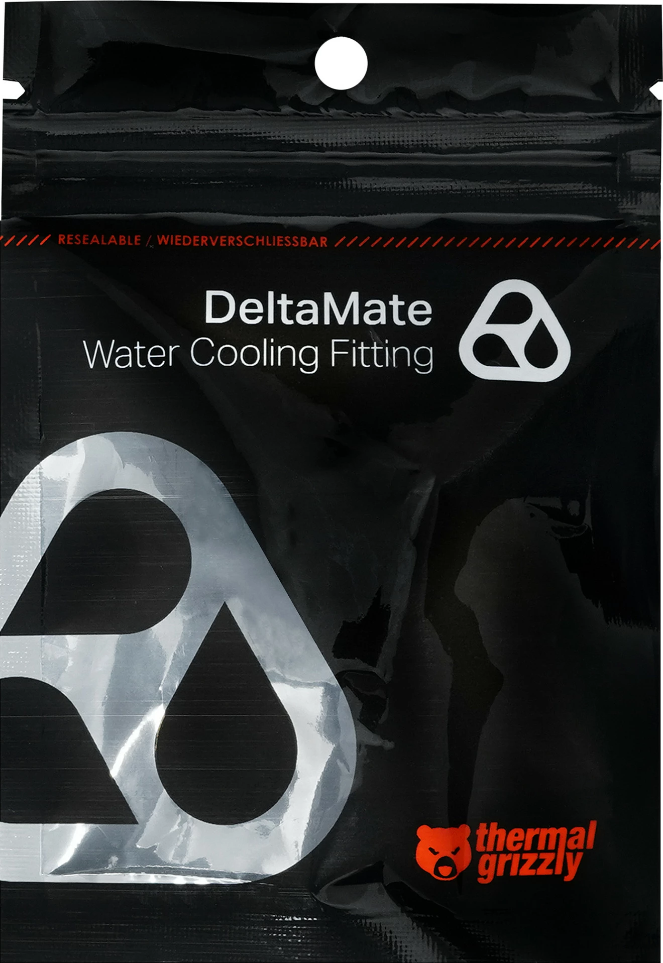 Zgjatues lidhësi Thermal Grizzly DeltaMate Extender MF10, male-female, i zi