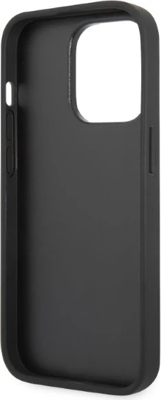 Mbështjellës Karl Lagerfeld Glitter Choupette për iPhone 14 Pro 6.1", argjendtë