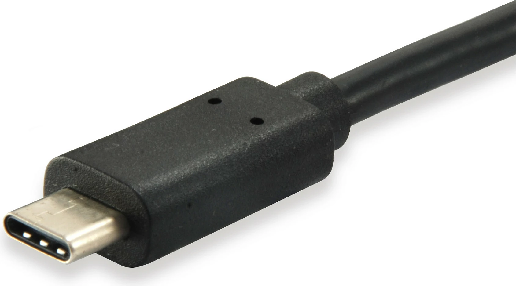 Kabëll USB Equip USB 3.0 Type C në Type A, 1m, i zi