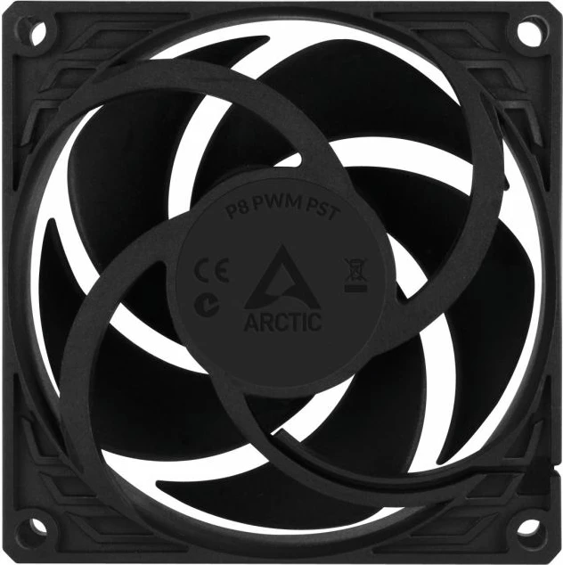 Ventilator PC ARCTIC P8 PWM PST 80mm PWM 4-pin, i zi