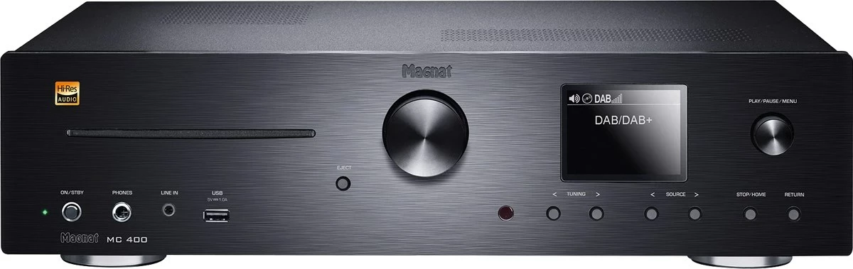 Network Player Magnat MC 400, 40 W, 2.0 ch. stereo, Zi
