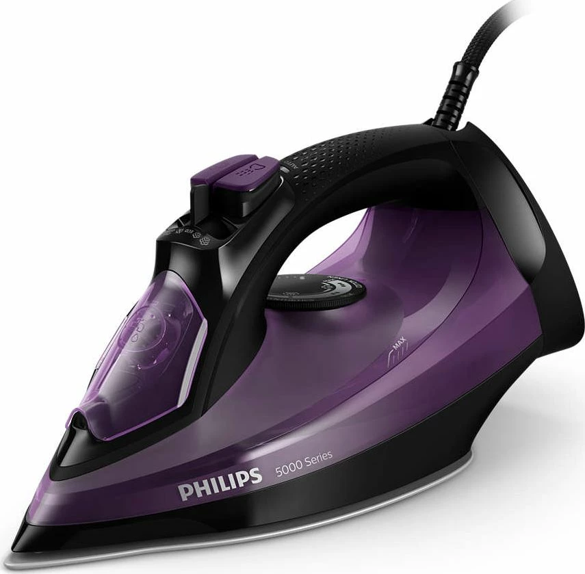 Hekur Philips DST5030/80 2400 W, avull 45 g/min, goditje avulli 180 g, vjollcë/e zezë