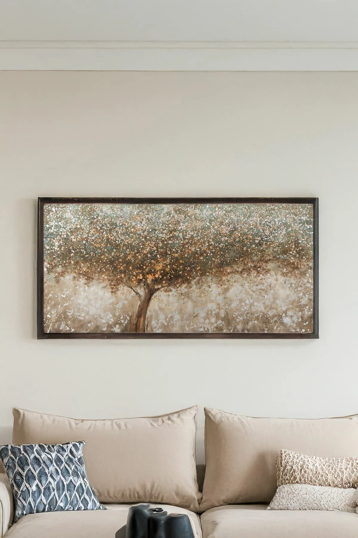 Pikturë dekorative me kornizë, MDF, Wallity, Artsmdfyty44-12050, shumëngjyrëshe, 50x120cm