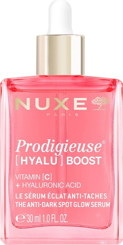 Serum për fytyrë Nuxe Prodigieuse [Hyalu] Brightening Boost për femra, 30ml