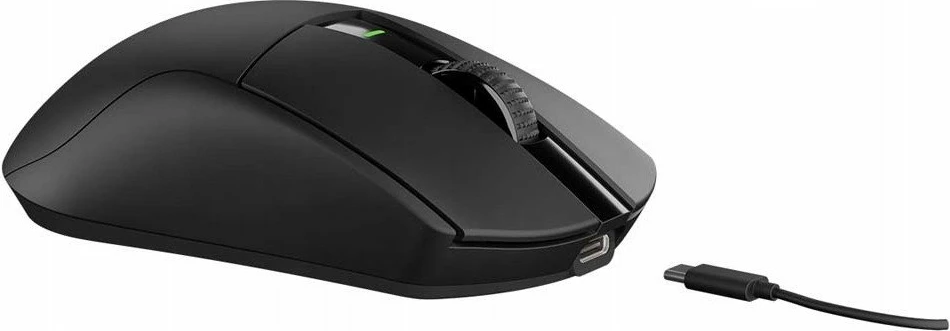 Maus gaming Rampage Zenith Pro (ZENITHPRO-BLACK) 26000 DPI, PAW3395, 4000 Hz, 5 butona, Wireless 2.4GHz/Bluetooth 5.2/USB, i zi
