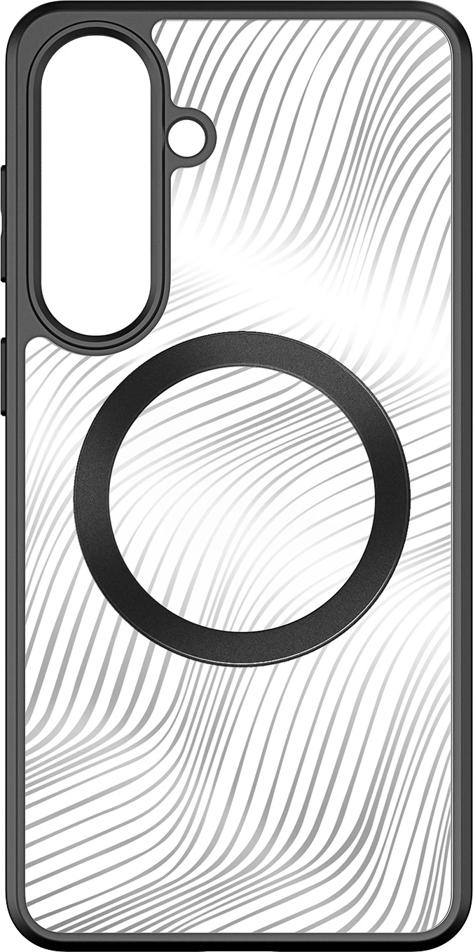 Mbështjellës Dux Ducis Aimo Mag për Samsung Galaxy S26, kompatibil me MagSafe, silikon, e zezë