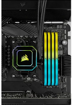 RAM Memorje Corsair Vengeance RGB 32GB (2x16GB) DDR4 3200MHz, e zezë