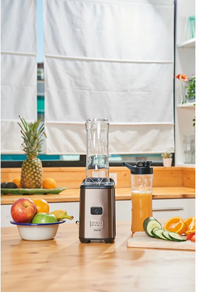Blender Black+Decker BXJBA350E 350W, 2x600 ml, i zi