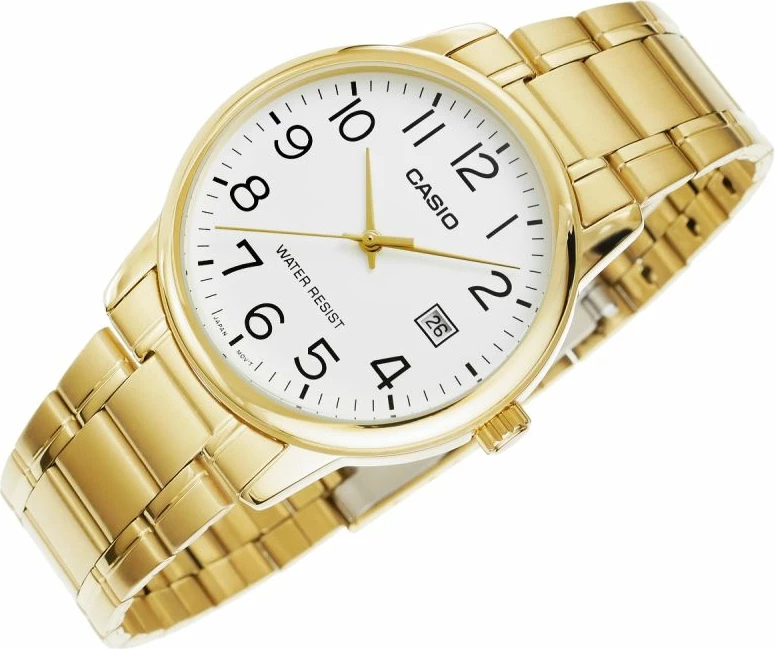 Orë dore për meshkuj Casio, ari