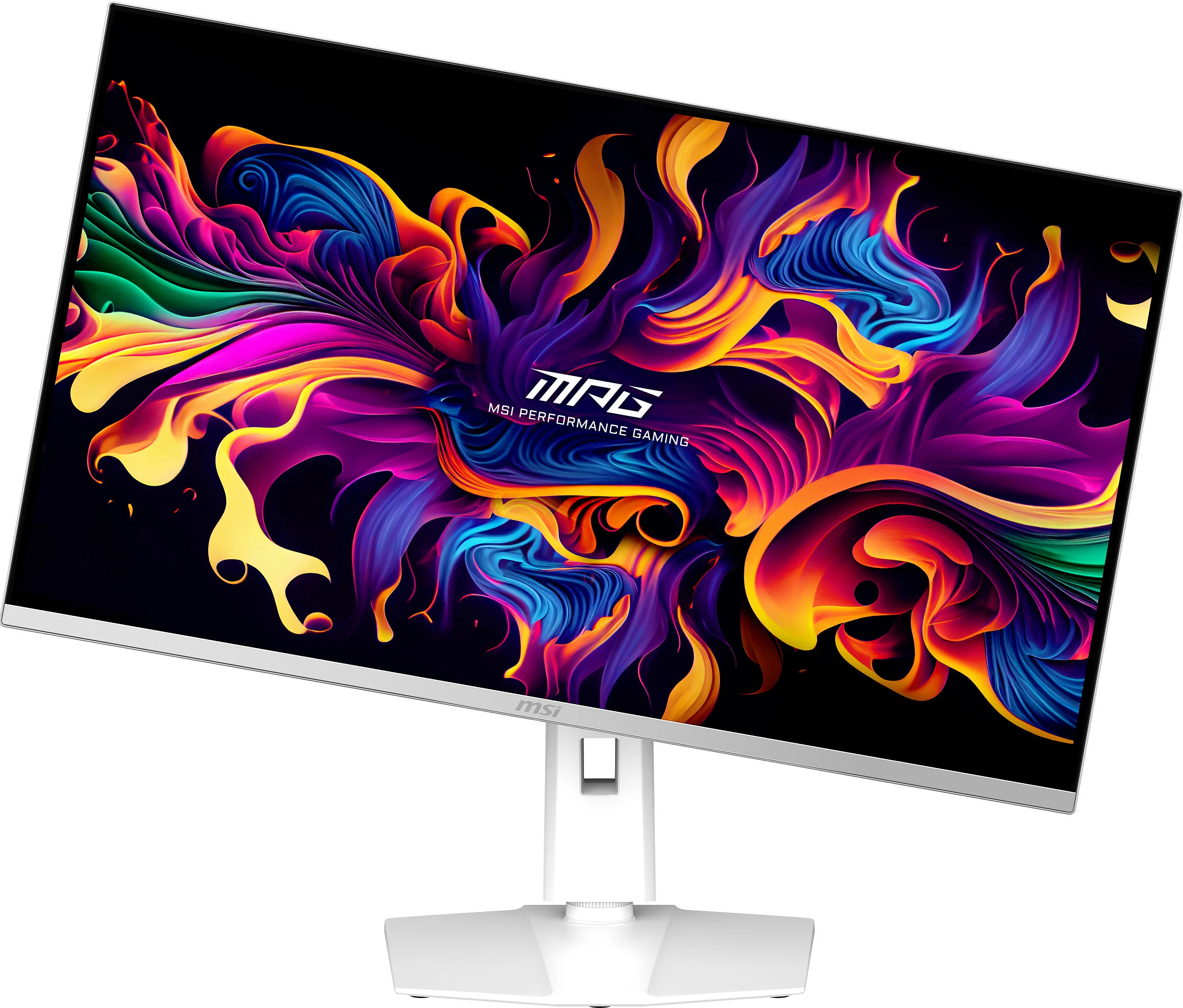 Monitor MSI 9S6-3DD29A-022, 31.5", 4K QD-OLED, 240Hz, 0.03ms, HDR, USB-Hub, Pivot, i bardhë