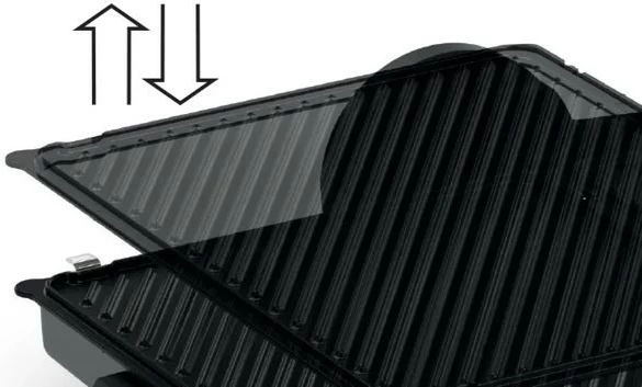 Grill Bosch TCG4215, 2000 W, argjend