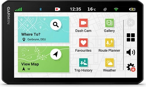 GPS Garmin Drivecam 76, 32GB, 7 inch, e zezë