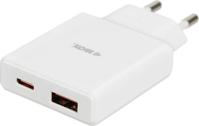 Karikues muri iBOX C-43 Slim GaN PD30W, Bardhë