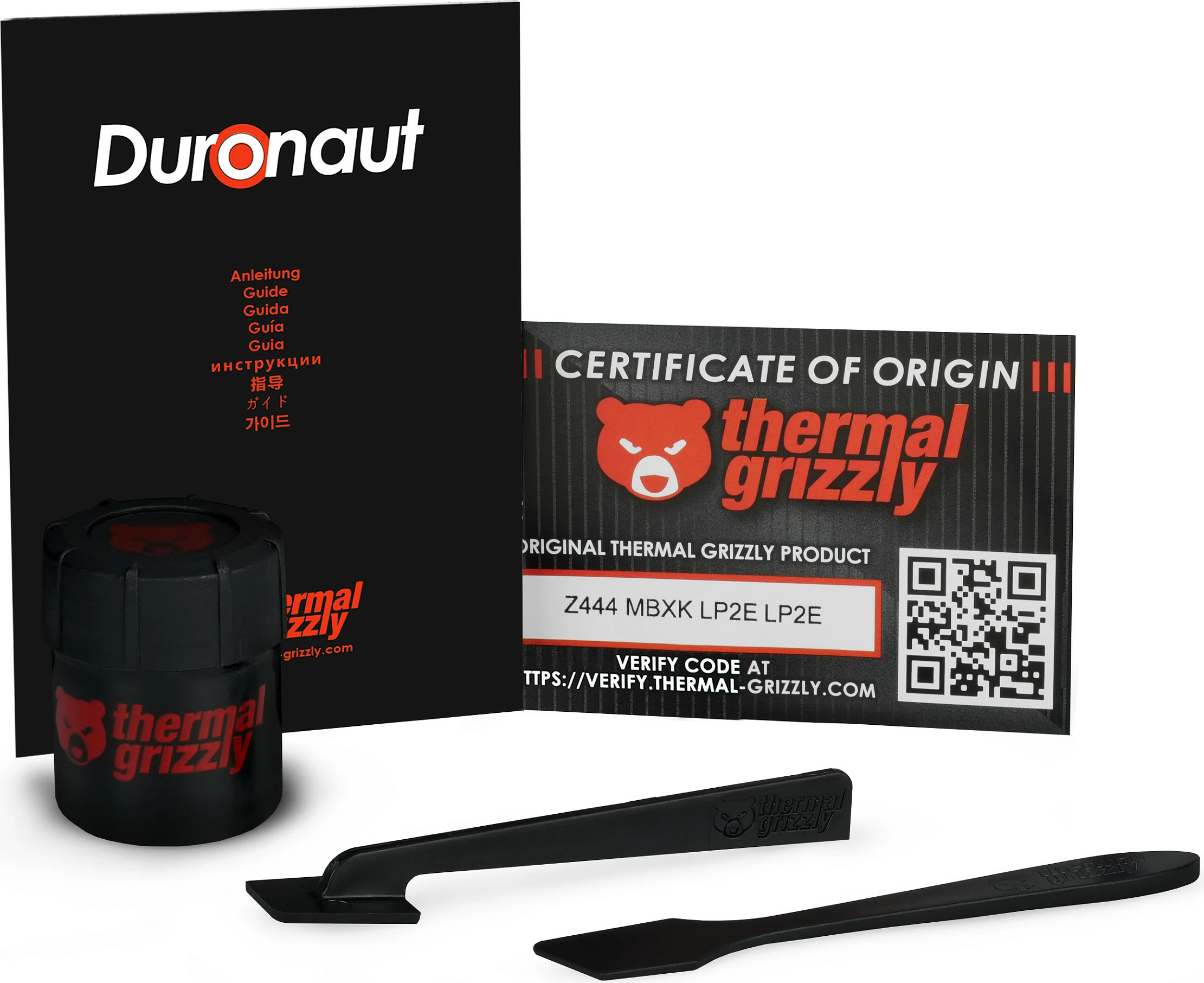 Termopastë Thermal Grizzly Duronaut, 30 g, gri