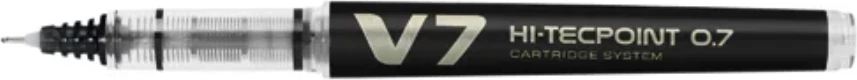 PILOT ROLER V7 HI-TECHPOINT BLACK