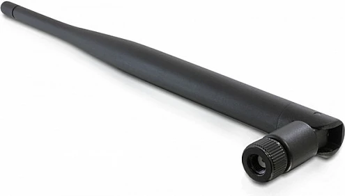 Antene Wi‑Fi DeLOCK 88393, 5 dBi, konektor SMA, 165 mm, e zezë