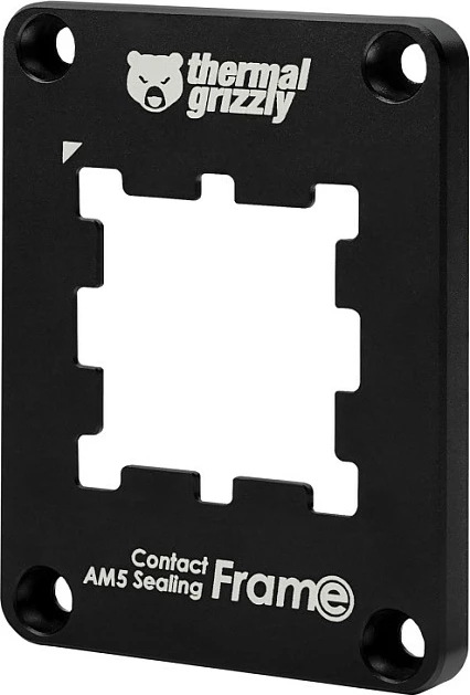Kornizë vulosëse për CPU Thermal Grizzly Contact Sealing Frame AM5, Socket AM5, alumin, e zezë