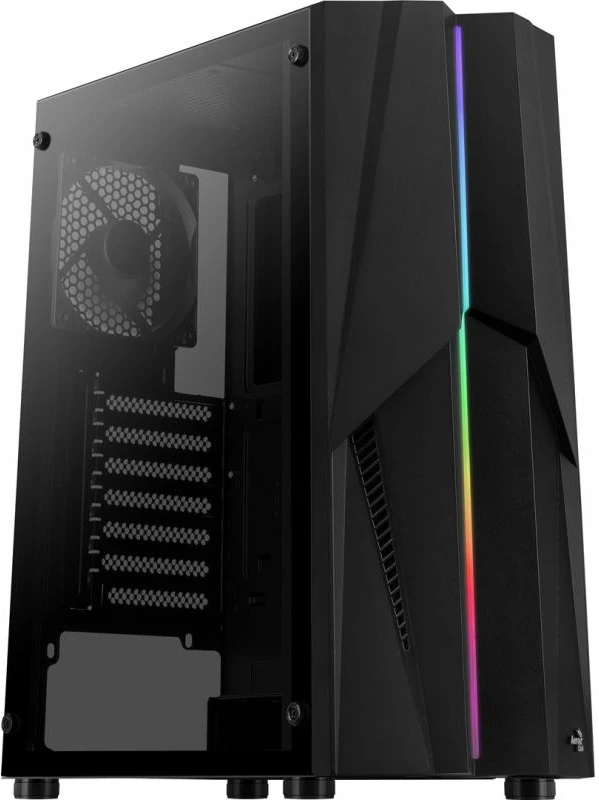 Kuti kompjuteri Aerocool PGS MECHA-G-BK-v1, e zezë