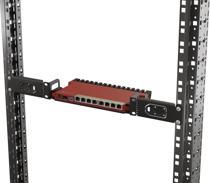 Router Mikrotik L009UIGS-RM, 8x Gigabit, SFP 2.5G, PoE, rack 1U, kuqe