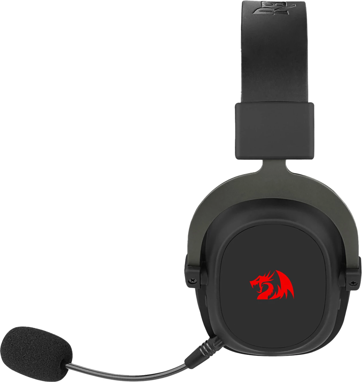 Kufje gaming Redragon Zeus Pro H510-PRO, wireless 2.4GHz/Bluetooth 5.0, 7.1, mikrofon i shkëputshëm, të zeza/kuqe, me USB dongle