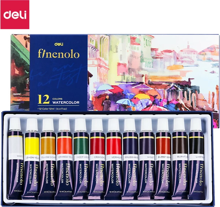 DELI TEMPERA WATERCOLOR FINENOLO 1/12 C19-12
