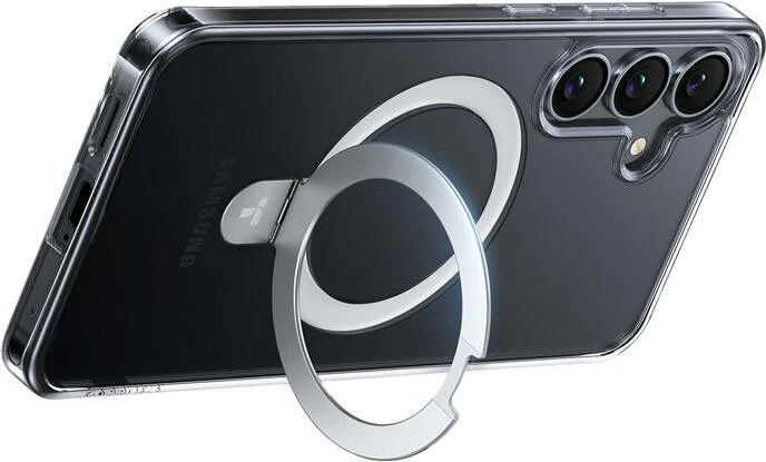 Mbështjellës Torras Ostand Spin për Samsung S25, transparent