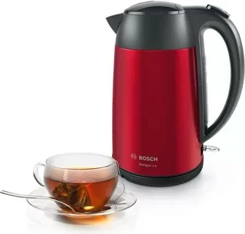 zierëse uji elektrike, Bosch, TWK3P424, 1.7 L, e kuqe