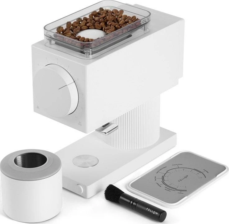 Mulli kafeje elektrik Fellow Ode, 80 g, 140 W, i bardhë