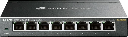 Switch TP-Link TL-SG108S 8 porte Gigabit Ethernet, desktop, unmanaged