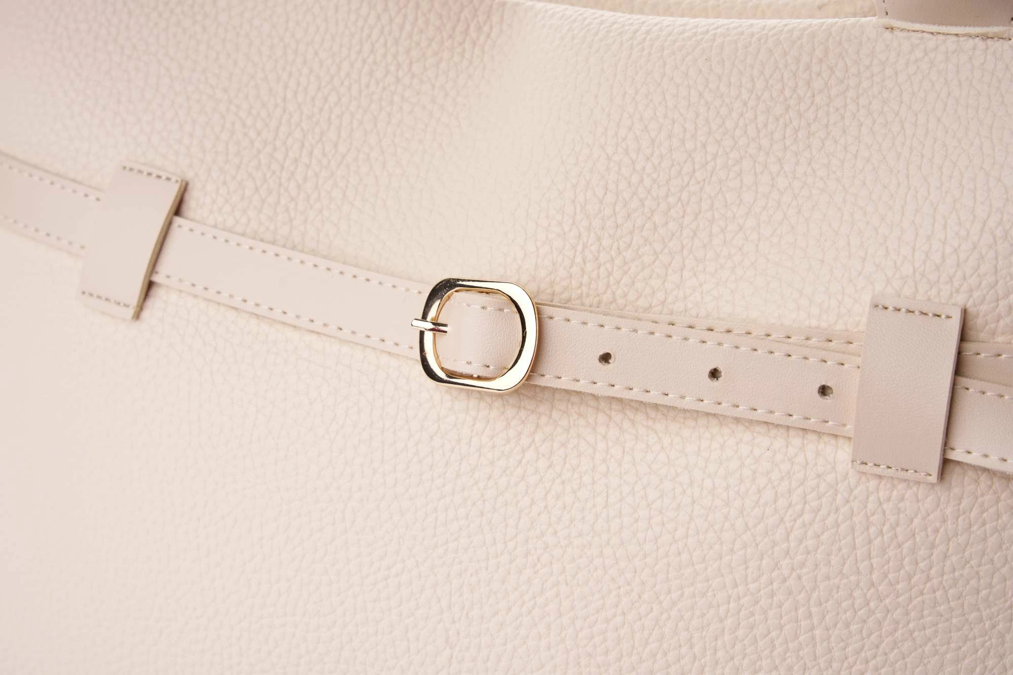 Çantë tote Vince Camuto, Vittoria, ngjyrë krem