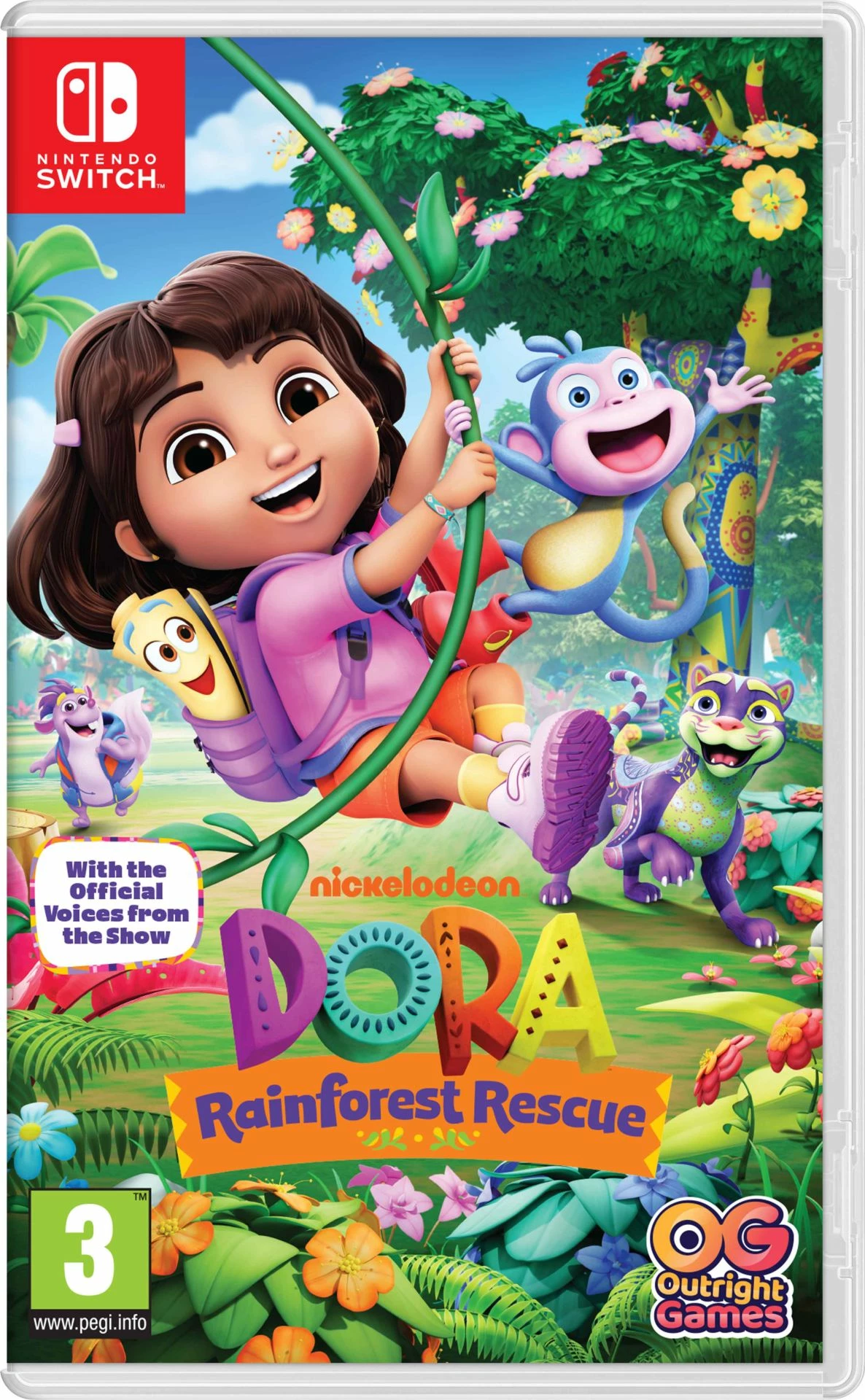 Lojë Nintendo Switch Bandai Namco Dora: Rainforest Rescue (PEGI 3)