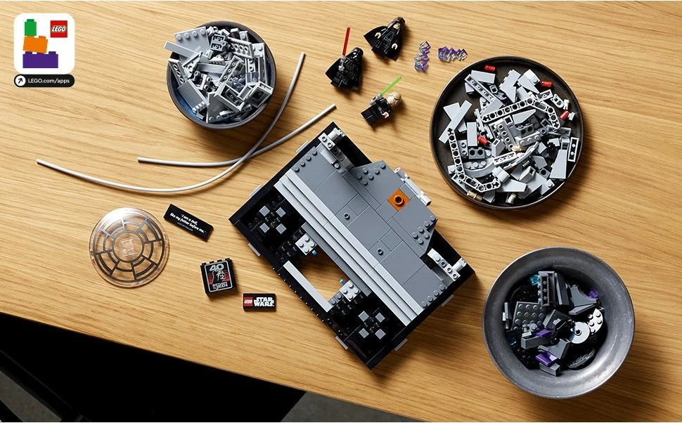 Set ndërtimi LEGO Star Wars 75352 Throni i Perandorit, 807 pjesë, multikolor